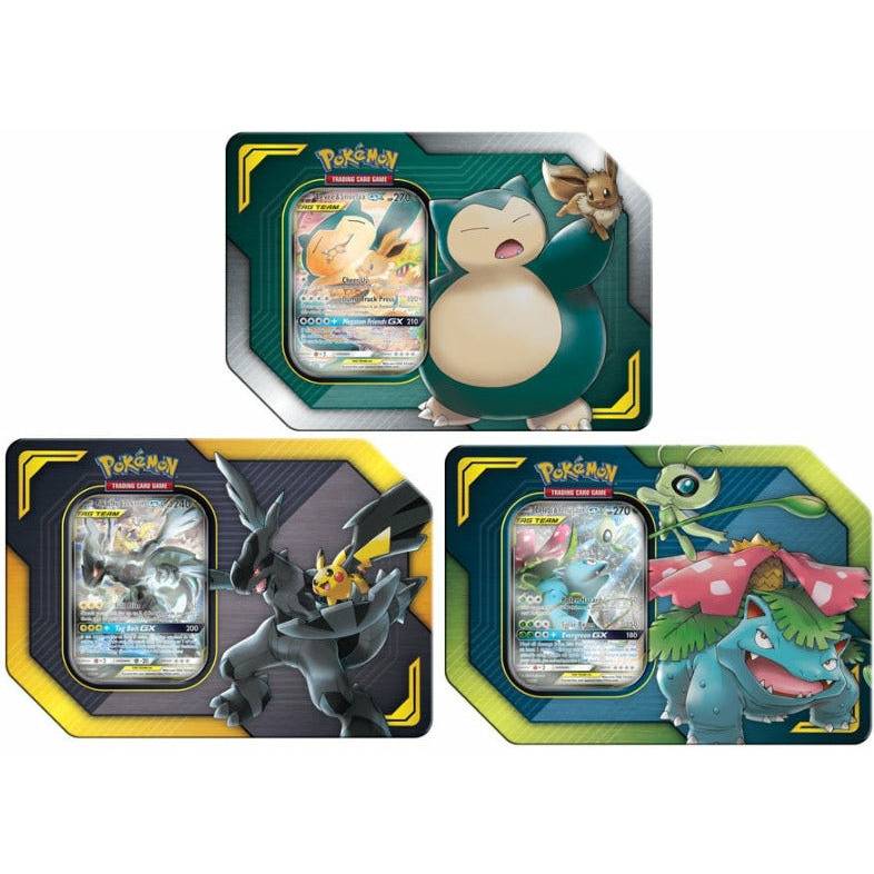 Pokémon GX Tag Team Tins 2019: Set van 3 - Pokeca.NL