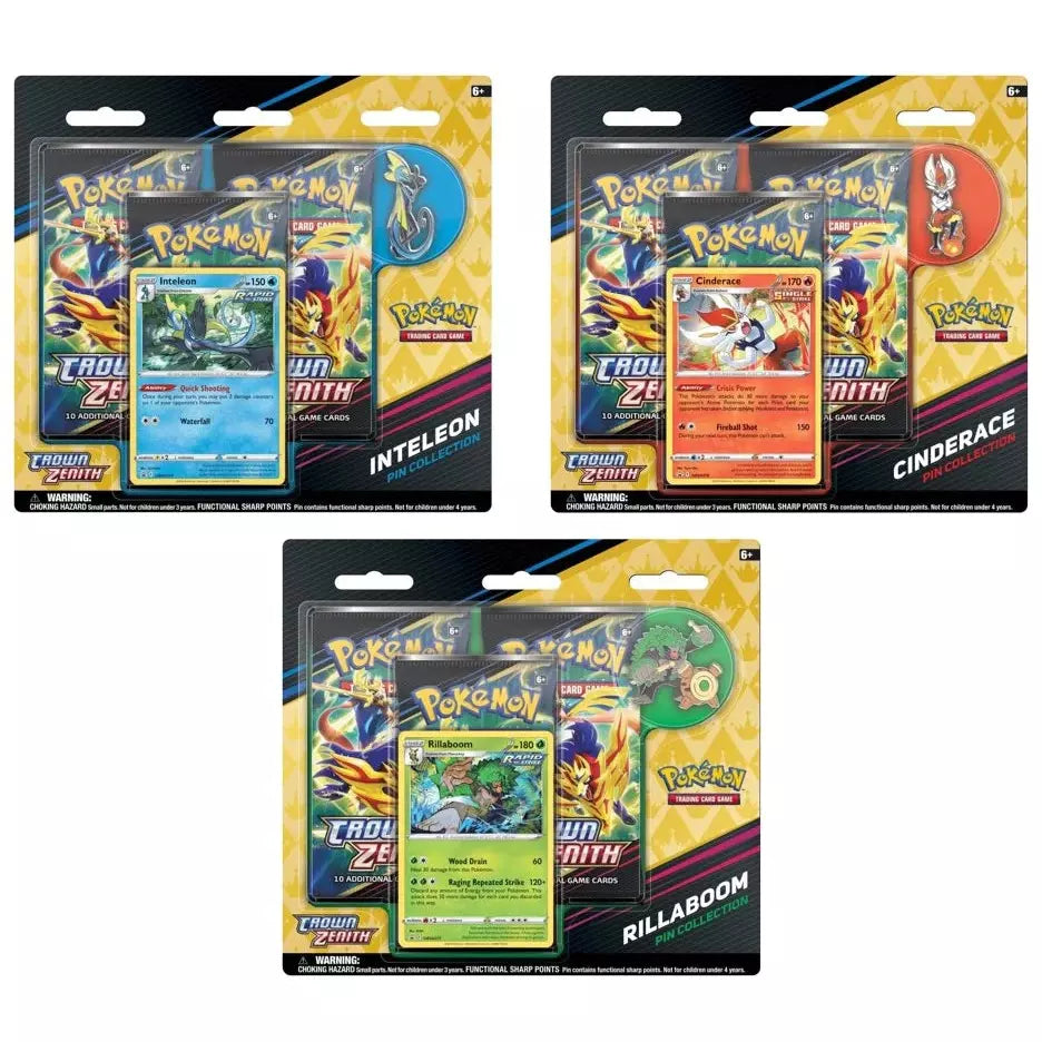 Pokemon Crown Zenith 3-pack Blister - Pokeca.NL