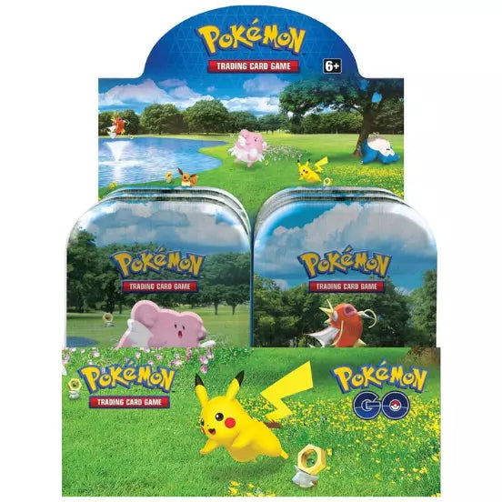 Pokémon Go Mini Tin Display - Pokeca.NL