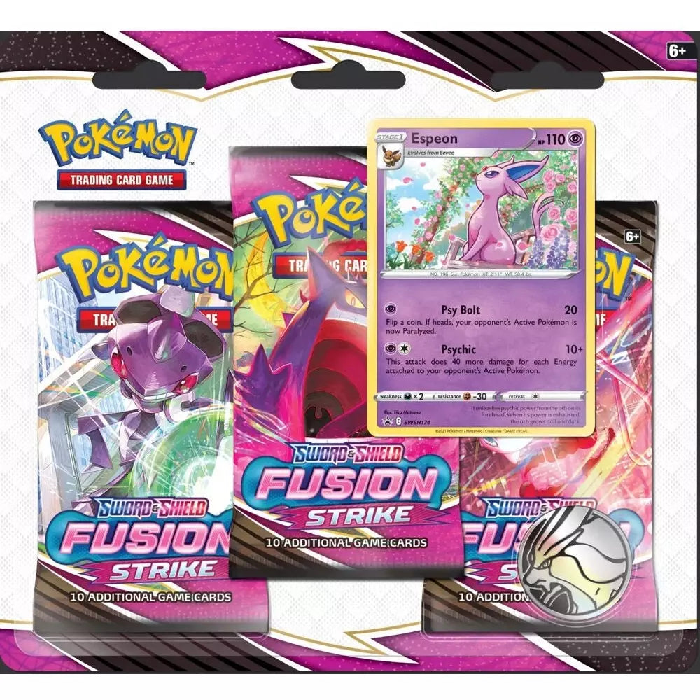 Pokémon Fusion Strike 3-pack Blister Espeon - Pokeca.NL